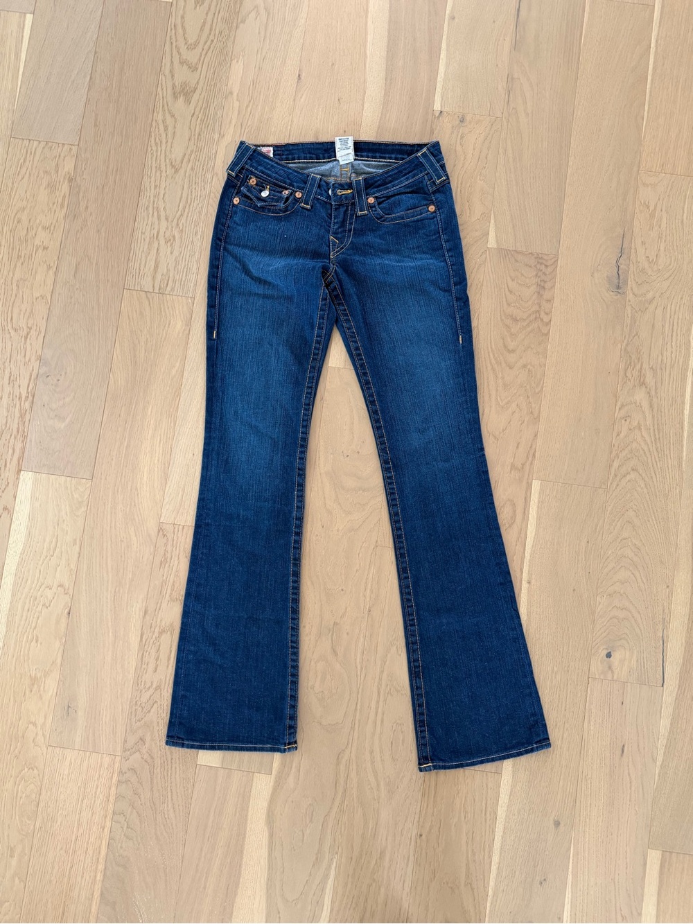 True Religion Women's Dark Blue Boot Cut Jeans